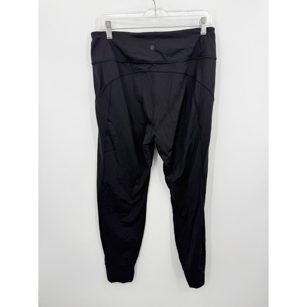 Athleta Distance Jogger Women Size M Black Activewear Athletic Pants S/488459-00